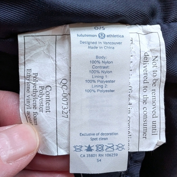 Lululemon Carry The Day Bag Women's OS 22L Gym Active Travel Midnight Navy 3/17 - Picture 4 of 16